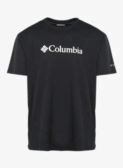 Columbia CSC BASIC LOGO - Katoenen T-shirt Met Ronde Hals En Zeefdruk | Zwart