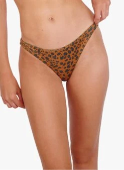 Banana Moon ZOILA DORADO - Bikinibroekje Met Luipaardprint | Bruin