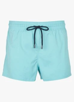 Vilebrequin MAN - Korte, Slim-fit Zwembroek Van Stretchstof | Blauw