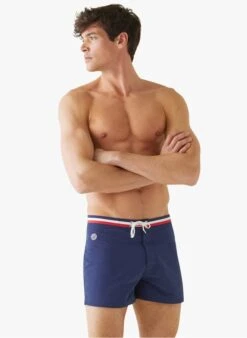 CAPITAINE - Korte Zwemshort Van Gerecyclede Stof | Blauw