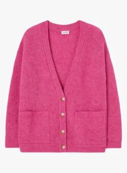 American Vintage EAST - Vest Met V-hals En Knopen | Roze