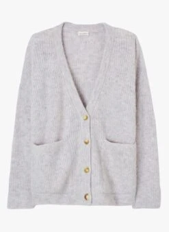 American Vintage EAST - Vest Met V-hals | Blauw