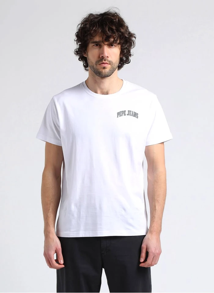 Pepe Jeans ADNEY - Katoenen T-shirt Met Ronde Hals | Wit - Image 2