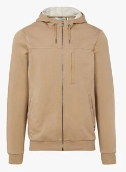 Ikks Katoenen Vest Met Capuchon | Bruin