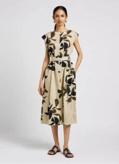 Soeur ULTIME - Halflange, Katoenen Jurk Met Print | Veelkleurig