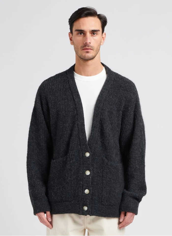 American Vintage EAST - Vest Met V-hals En Knopen | Grijs - Afbeelding 2