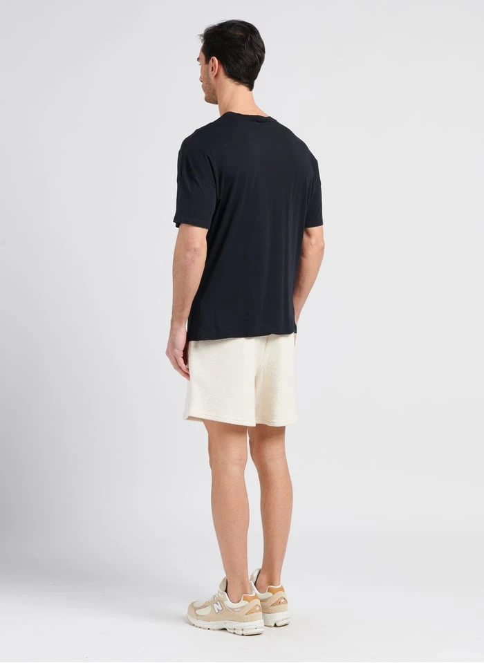 American Vintage DECATUR - Regular-fit, Katoenen T-shirt Met Ronde Hals | Zwart - Image 4