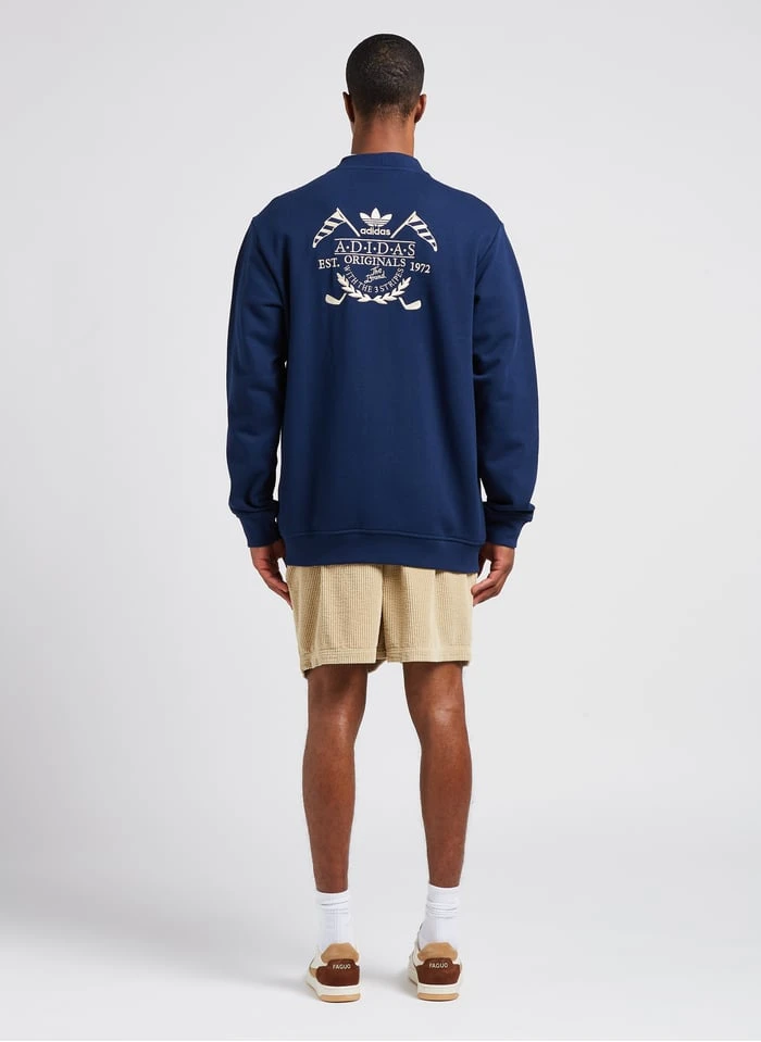 ADIDAS Katoenen Vest | Blauw - Afbeelding 5