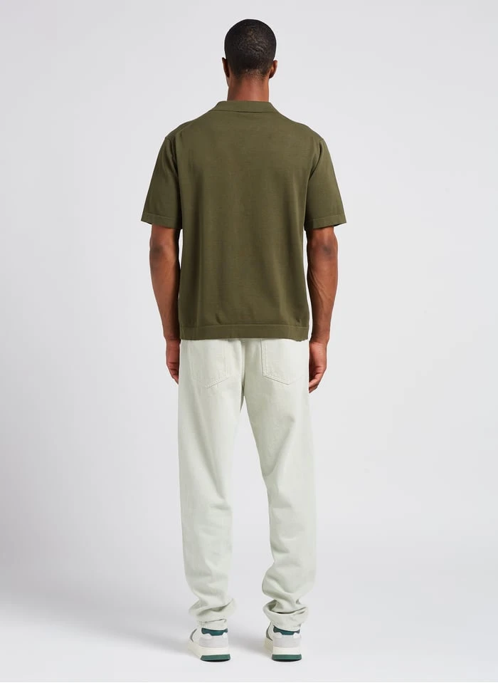 CLOSED Katoenen Cardigan | Kaki - Afbeelding 4