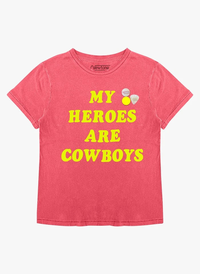 STARLIGHT HEROES - Katoenen T-shirt Met Ronde Hals | Roze - Image 3