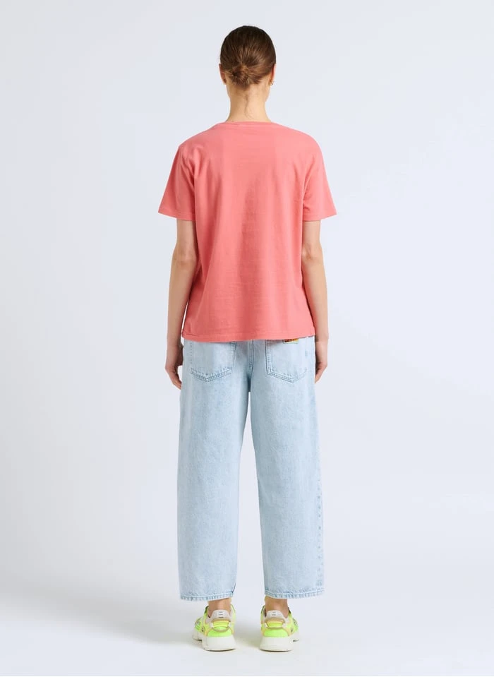 STARLIGHT HEROES - Katoenen T-shirt Met Ronde Hals | Roze - Image 5