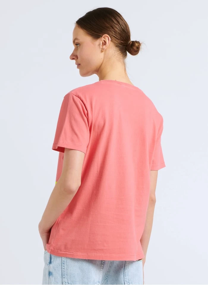 STARLIGHT HEROES - Katoenen T-shirt Met Ronde Hals | Roze - Image 2