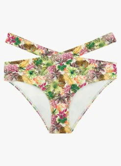 Aubade Bikinibroekje Met Overslag En Print | Veelkleurig