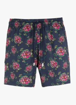 Vilebrequin MOORISE - Zwemshort Met Print | Blauw