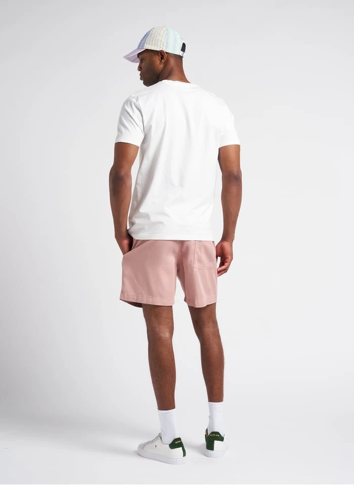 IWATE - Regular-fit T-shirt Van Biokatoen Met Ronde Hals En Print | Beige - Image 5