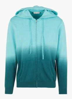 GUIDO - Katoenen Vest Met Rits En Capuchon | Blauw