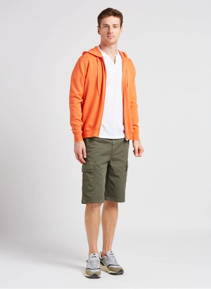 HAMON - Katoenen T-shirt Met Tuniekhals | Wit - Image 5