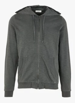 Ikks Katoenen Vest Met Capuchon | Grijs