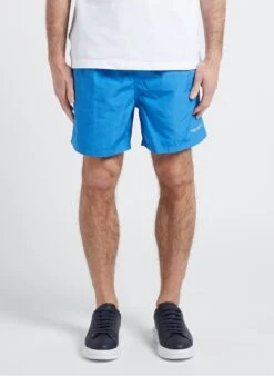 Armani Exchange Soepelvallende Zwemshort | Blauw