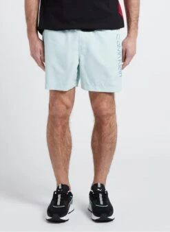 CALVIN KLEIN UNDERWEAR Zwemshort Met Geborduurd Logo | Blauw