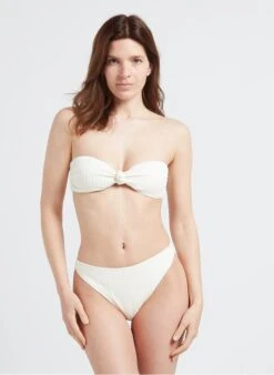TALULAH - Halfhoog Bikinibroekje | Wit