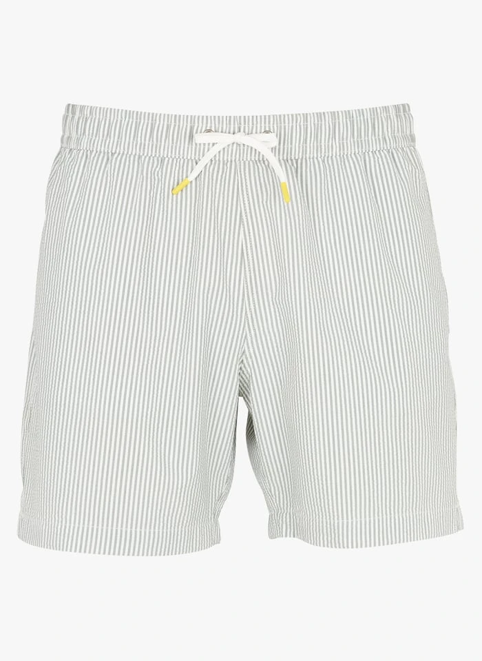 Hartford Gestreept Zwemshort | Kaki - Afbeelding 3