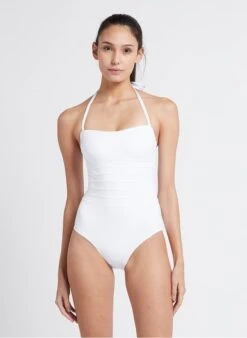 Strapless Badpak | Wit